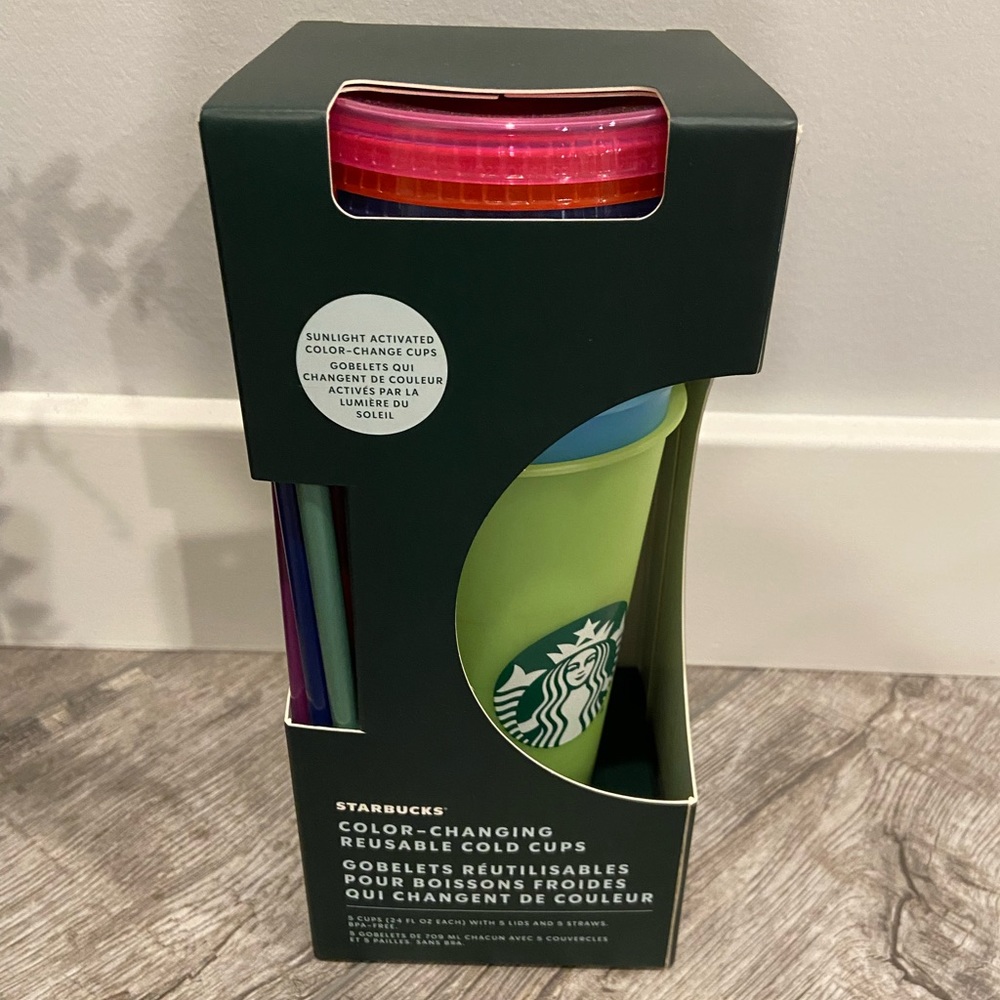 Starbucks Color Changing Cold Cups